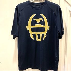 Badger‎ Men’s Navy Football Shirt L